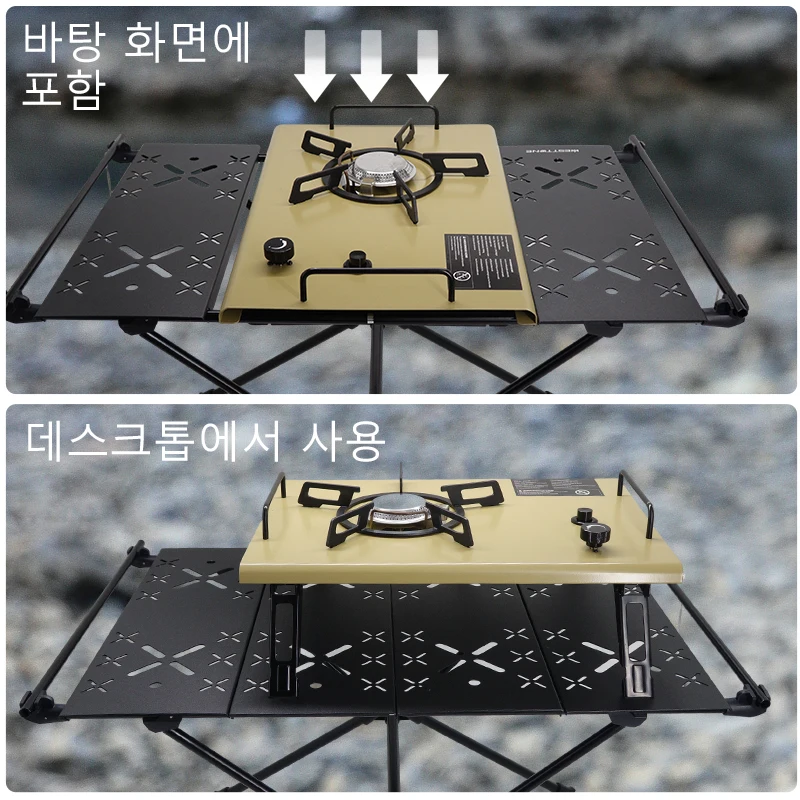 WESTTUNE 캠핑 IGT 스토브, 고출력 가스 스토브, 접이식 휴대용 화구, 야외 요리용 IGT 테이블 호환, 4000W