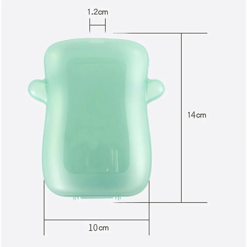 Baby Food Storage Containers 1pc Translucent Squeeze-Proof Puree Box For Children To Eat Yogurt And Puree