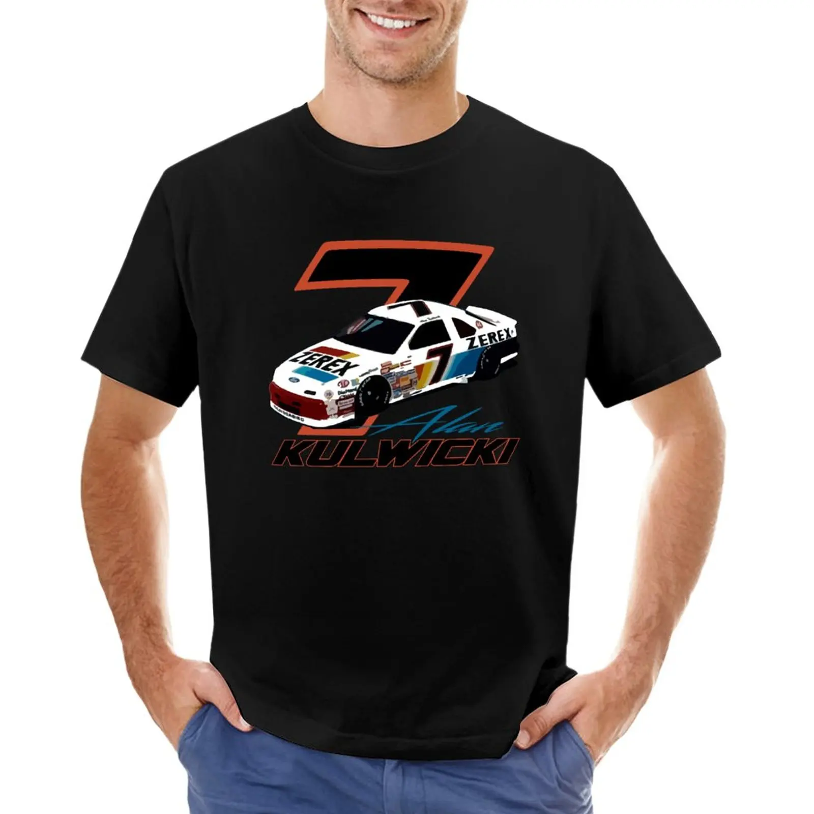 

Alan Kulwicki 1990 T-Shirt boys white t shirts t shirt man summer clothes summer top mens vintage t shirts