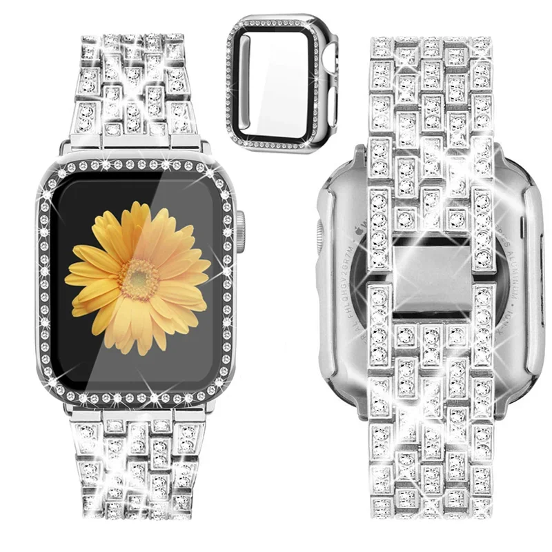 Elegant Diamond Band and Protective Cover Bundle