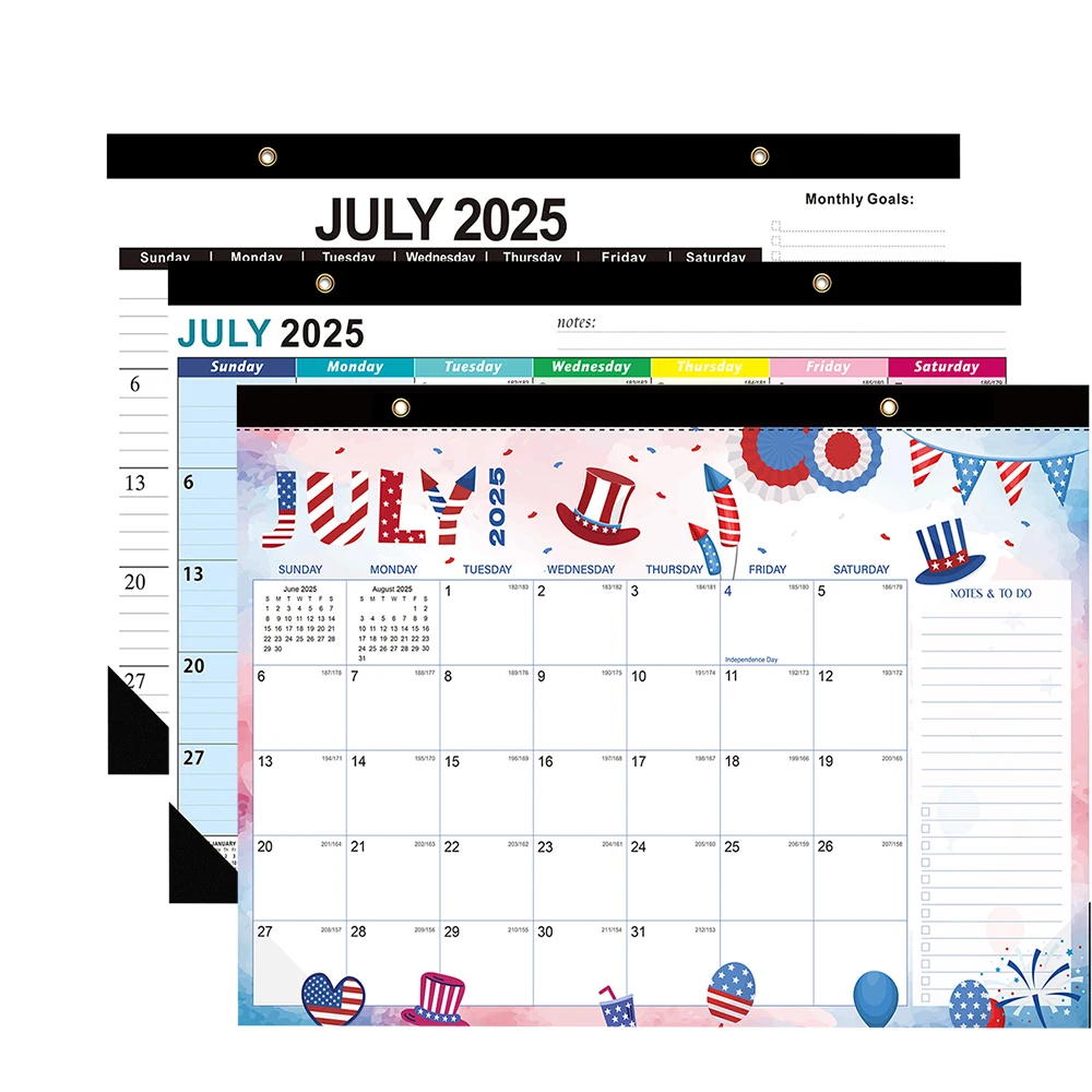2026 12-Month Wall Calendar Planner (July 2025–Dec 2026) 2