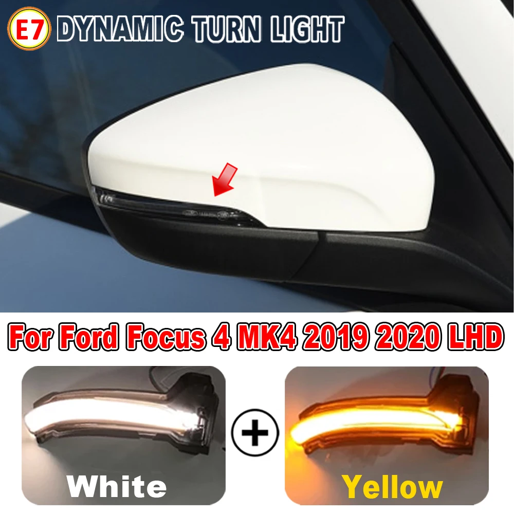 For Ford Focus 4 Mk4 2019 2020 Lhd Dynamic Led Turn Signal Lights