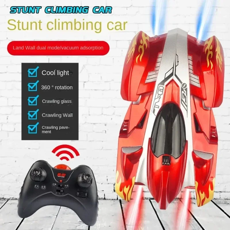 New RC Wall Climbing Car Toys Remote Control Car Drift Flashing Race Toys Anti Gravity Car For Kid Mini Stunt RC Toy Gifts 5