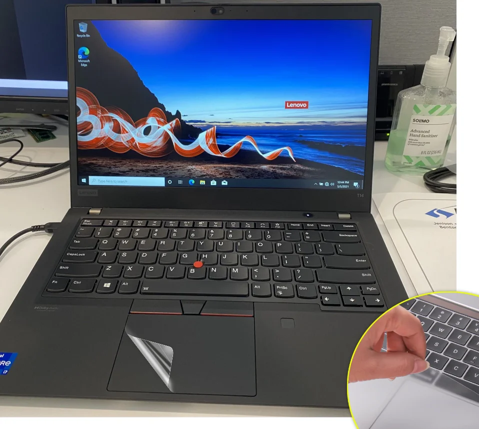 

Matte Protective film Sticker Protector for LENOVO ThinkPad T14 Gen 3 2022 T14 Gen 2 2021 Gen 1 TOUCHPAD TOUCH PAD