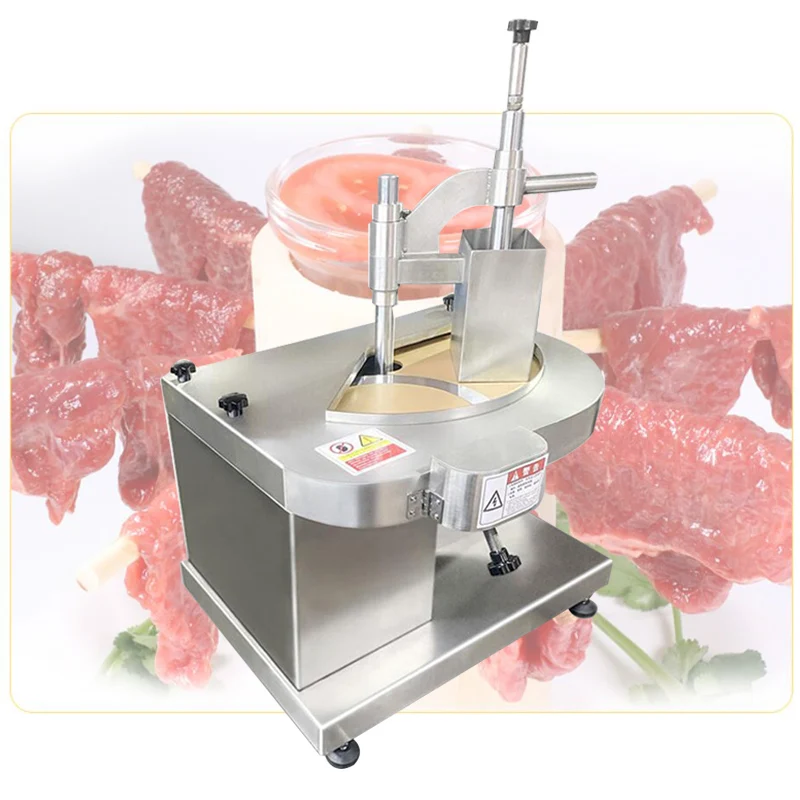 

Electric Meat Cutting Machine Meat Cutter 110V/220V Commercial Electric Slicer Stainless Steel Drawer Meat Slicing Machine