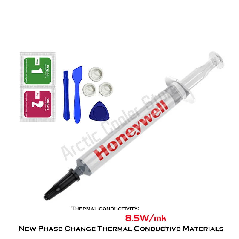 Honeywell-graxa de Silicone Condutor de Calor Pasta Térmica da Cpu Notebook Gpu Refrigeração de Mudança de Fase 3g 5g 8.5 w M-k Ptm7950sp - Imagem 6
