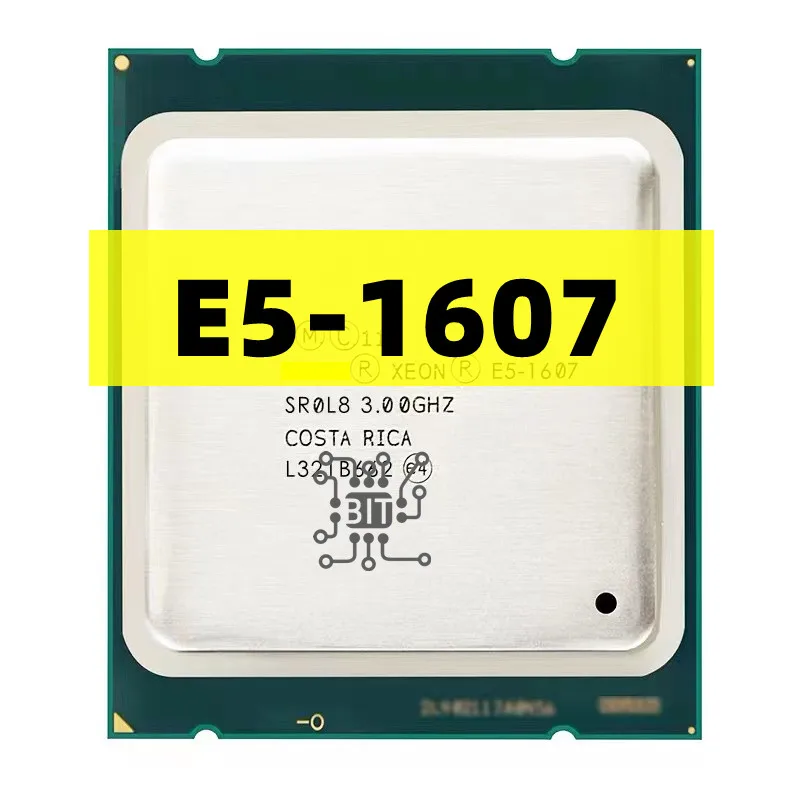 Xeon Cpu E5-1607 Sr0L8 3.00Ghz 4-Core 10M 130W Lga2011 E5 1607 Processore Spedizione Gratuita