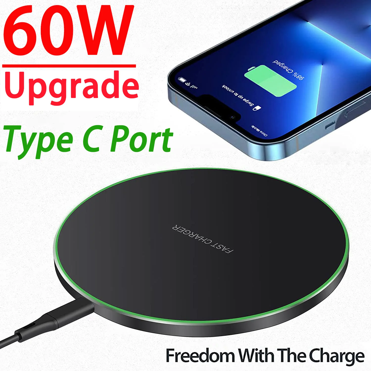 Samsung Wireless Charger Green Light Endurance24 Fr
