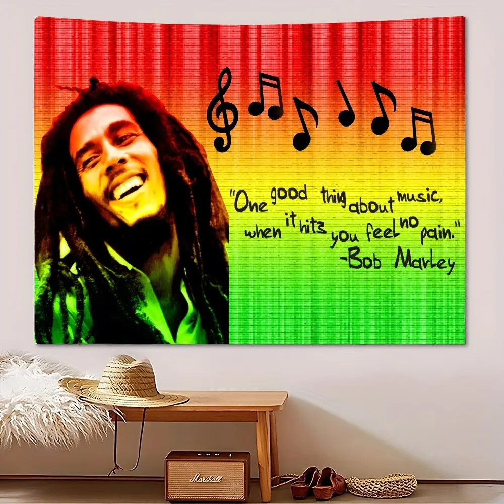 

Reggae Tapestry Wall Hanging Tapestry Art Deco Blanket Curtain Hanging at Home Bedroom Living Room Decor