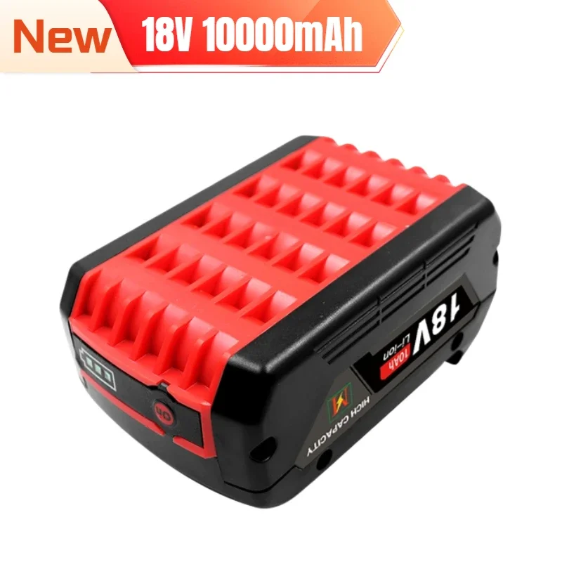 NEW 18V 10Ah Rechargeable Li-Ion Battery For Bosch 18V Power Tool