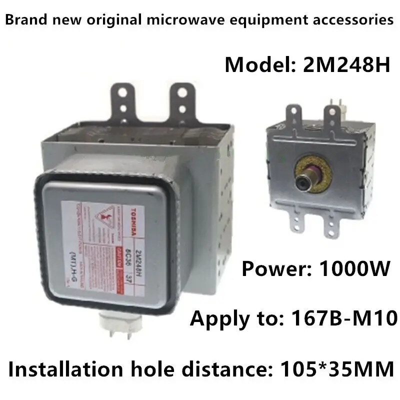 

For new for Toshiba air-cooled magnetron 2M248H 2M248J 2M248K 2M248E 2M303H