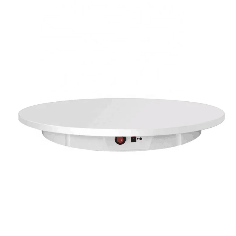 ZIXIAOS Table Tournante Rotative Électrique 100kg 60cm - Plateau Tournant 360° Pour Photos Et Vidéos
