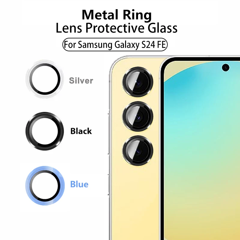 Enhanced Metal Ring Lens Screen Protector for Samsung Galaxy Camera