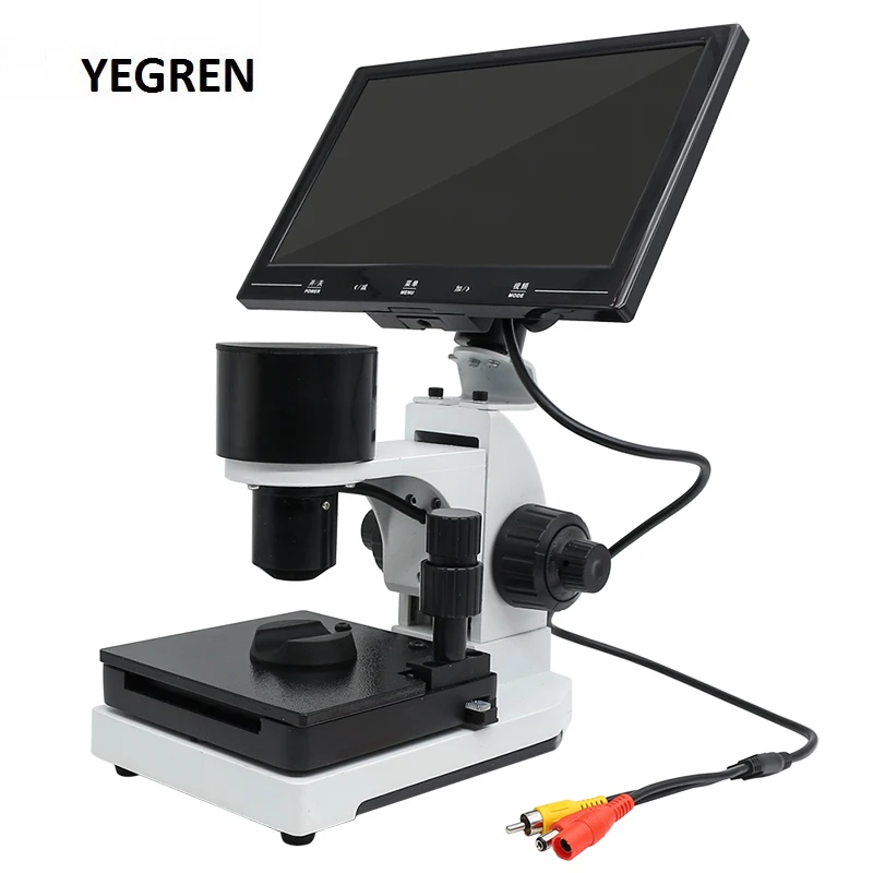 

Portable Nailfold Capillary Microcirculation Detector Illuminated Zoom Digital Microscope with 7" 9" Screen Blood Detector