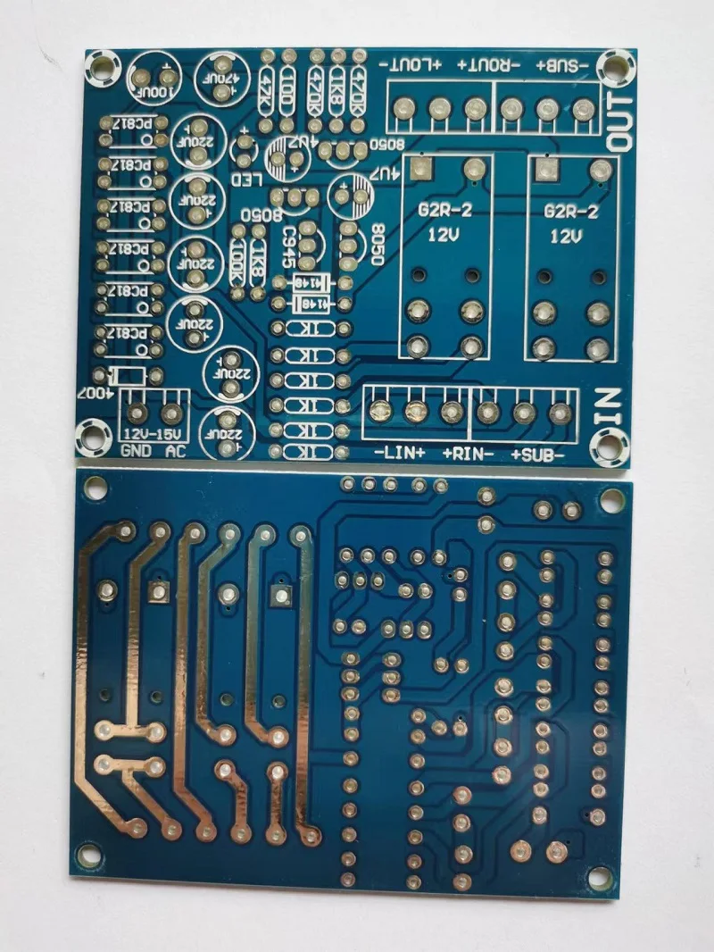 BTL 2.1 Channel Digital Amplifier Circuit PCB Empty Board With Horn