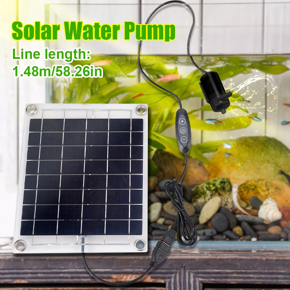 10W Mini Solar Water Pump Brushless Solar Panel Fish Water Pool Kit 12V Garden Decoration Powered Fountain Pond pum Aquarium solar fountain solar fountain pump water fountain garden pond fountain solar water pump