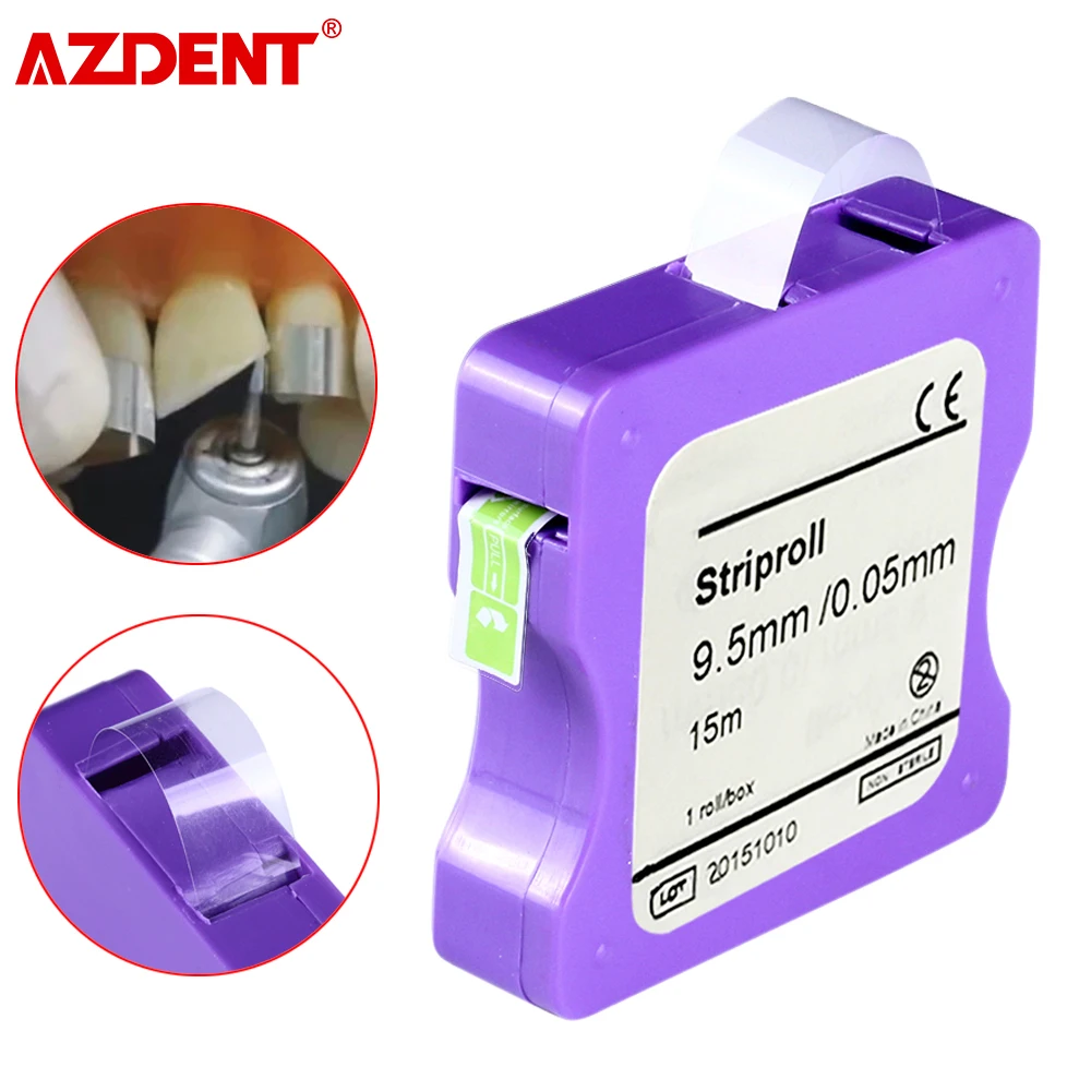 AZDENTDentalClearMatrixBandsDentistryPolyesterFilmMatrixStrips