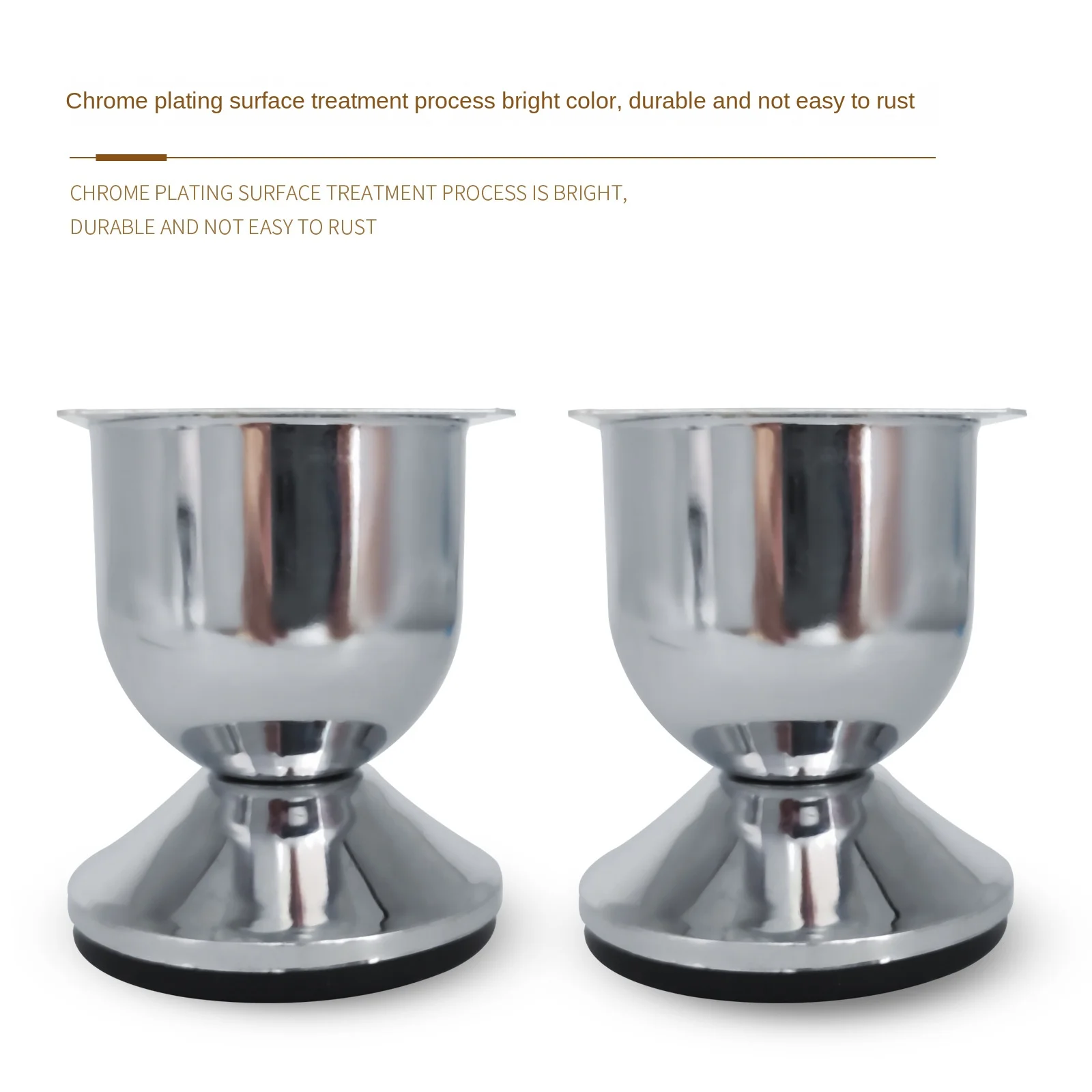 6.8cm - 8.5cm wine cup shaped sofa foot cup shaped furniture foot trophy cup cabinet foot coffee table foot furniture hardware