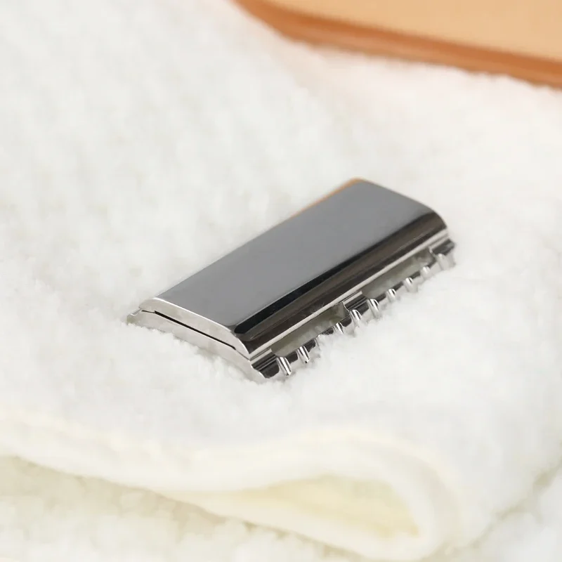 YAQI Ghost 70SP 남성용 0.7mm 블레이드 간격이있는 전문 안전 면도기 헤드 경량 스테인레스 스틸 광택 면도기 헤드