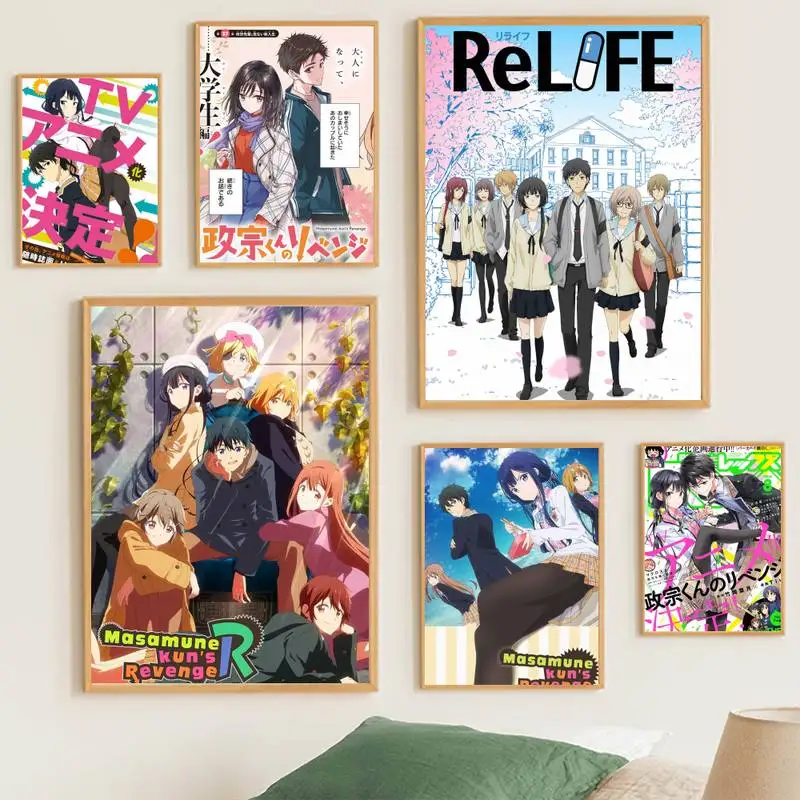 

Masamune-kun's Revenge POSTER Prints Wall Pictures Living Room Home Decoration