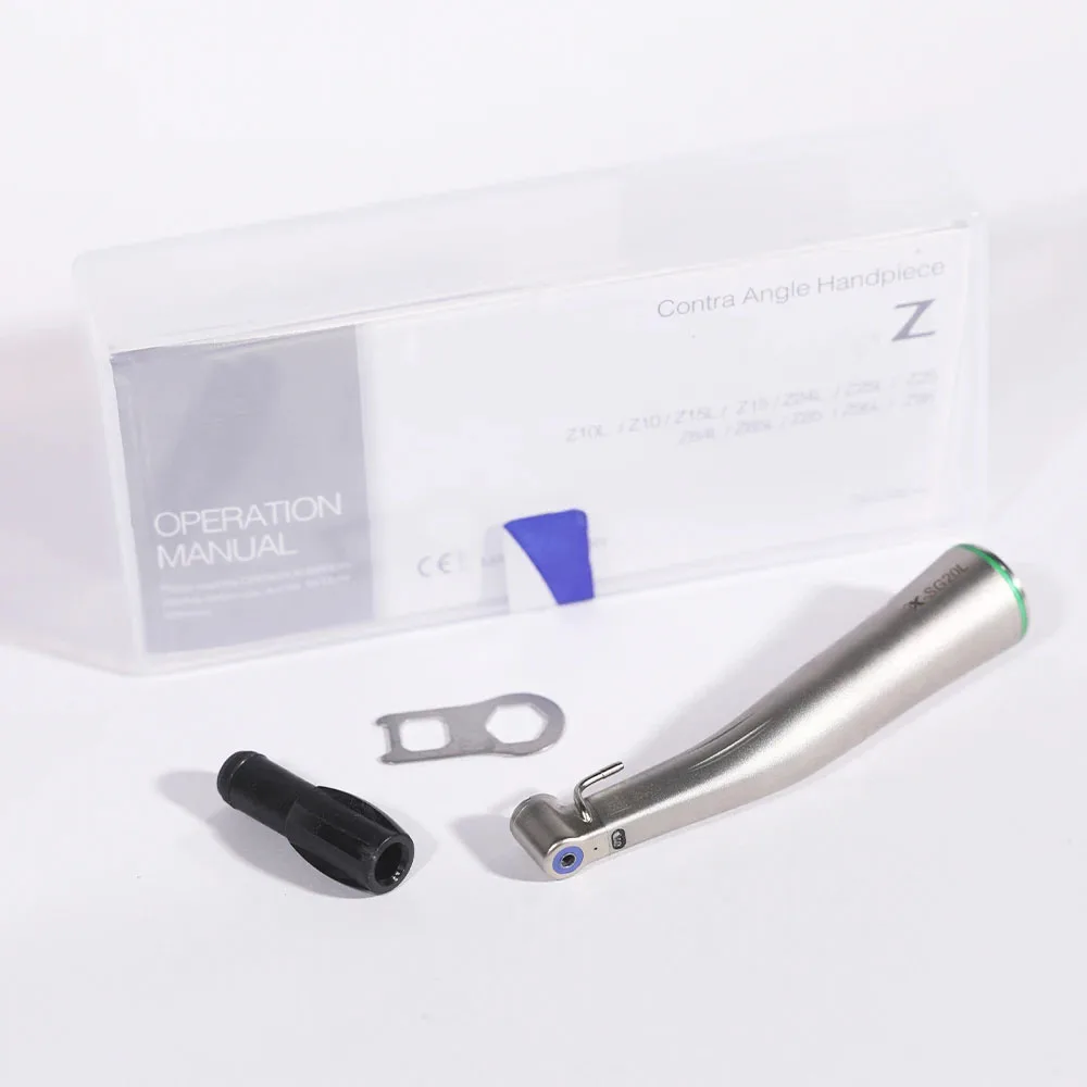 

Dental 20:1 Low Speed contraangulo Handpiece Fiber Optic Surgery Implant Handpiece XSG20L Teeth Polishing Tool E-TYPE Handpiece