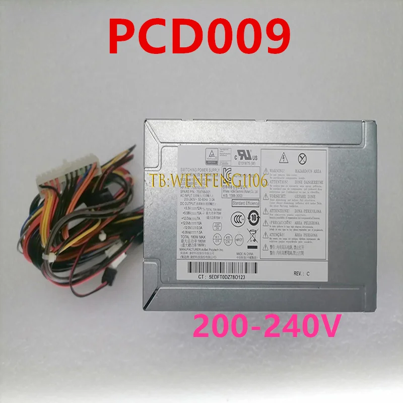 

Original New Power Supply For HP 180W Power Supply PCD009 759768-001 759050-001