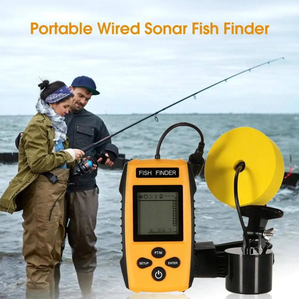 1 Set Useful Simple to Use Fish Finding Device Lightweight Fish Finding Device Easy to Carry Fishing Tool for Outdoor