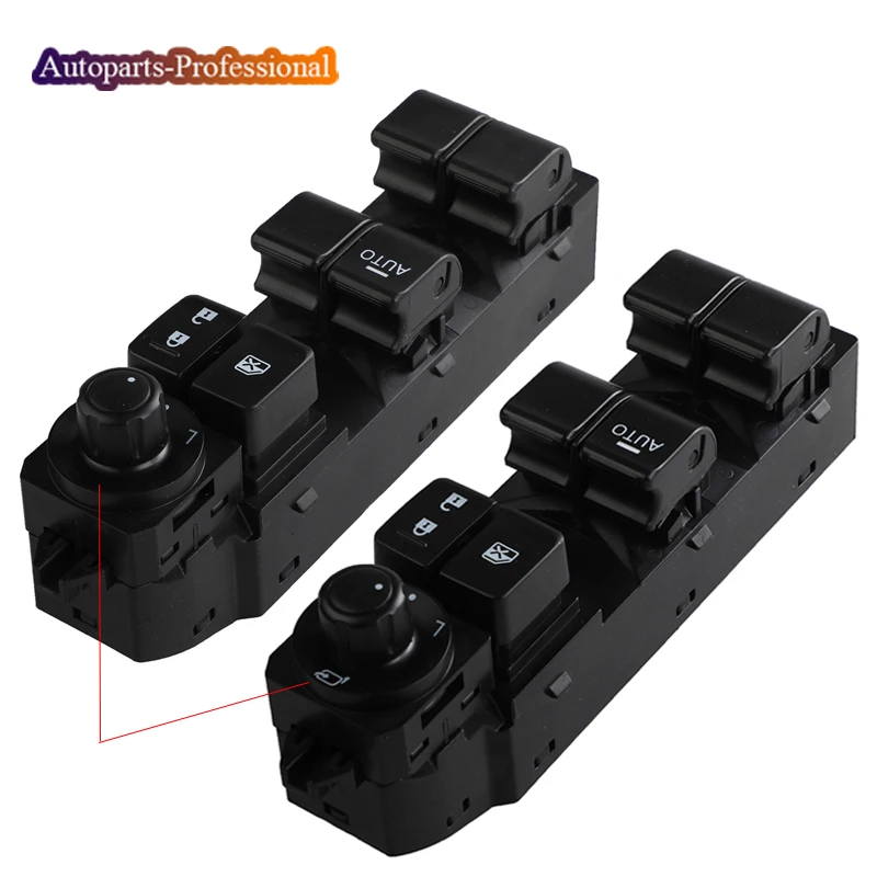 Nuovo Interruttore Di Controllo Alzacristalli Elettrici Bkc6-66-350 Bkc3-66-350A Muslimate Kr11-66-350 Per Mazda Cx-5 13-16 Mazda 3 Axela 2014-2017