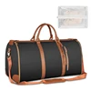 Extra Large Luggage Travel Bag Waterproof Leather Handheld Folding Luggage Outdoor Fitness Bag Multi Functional Storage Bag 6