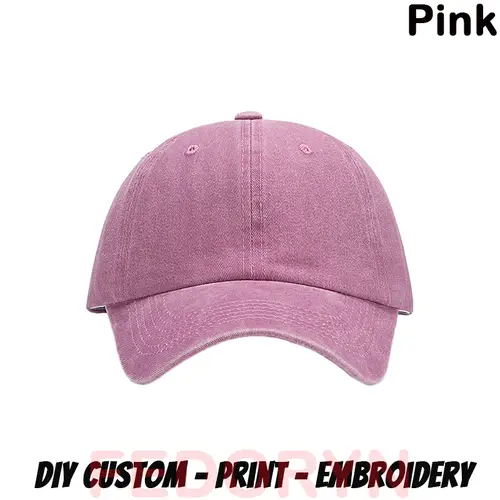 Fedoryn Custom Logo Baseball Cap for Men and Women DIY Design Letter Embroidery Retro Hat Customize Cap Graphic Print Wholesale - Image 8