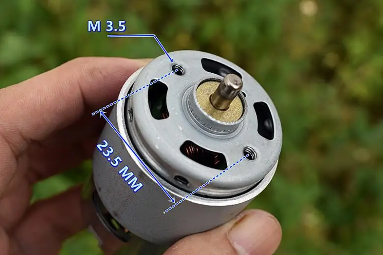 mabuchi motor dc de alta velocidade grande torque broca elétrica ryobi circular viu motor