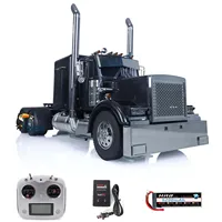 1/14 6x4 RC Tractor Truck Remote Control 56356 DIY Black Tamiyaya Grand Hauler Sound RTR Engineering Car vehicle THZH1453 1
