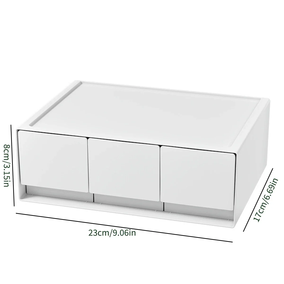 1PC Cosmetics Storage Box Makeup Drawers and Storage Plastic Organizer Jewelry Brushes Lipsticks Nail Polish Organizer 2