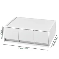 1PC Cosmetics Storage Box Makeup Drawers and Storage Plastic Organizer Jewelry Brushes Lipsticks Nail Polish Organizer 2