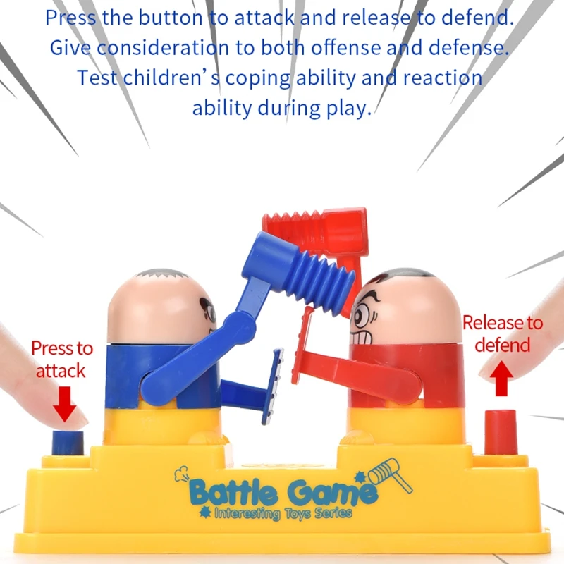 Prank Toys Children's Two-person Head Fidgeting Parent-child Interactive