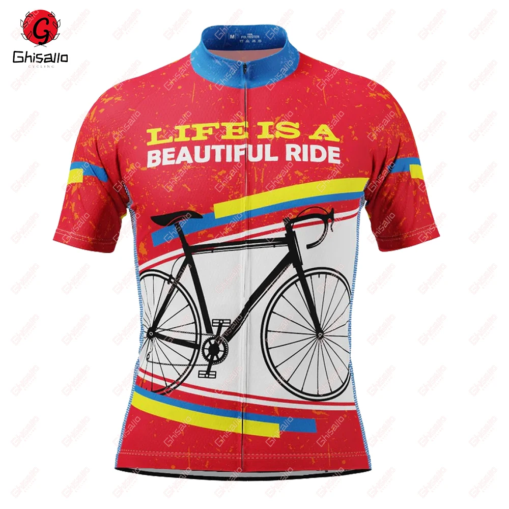 Skull Cycling Jersey for Men Breathable Short Sleeve Bib Shorts 20D Gel Pad Mountain Bicycle Clothing