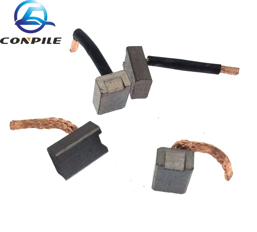 Car Generator Carbon Brush 4pcs 6.3x11x17mm car Starter Motor Carbon Brush for xiali Suzuki Grand Vitara