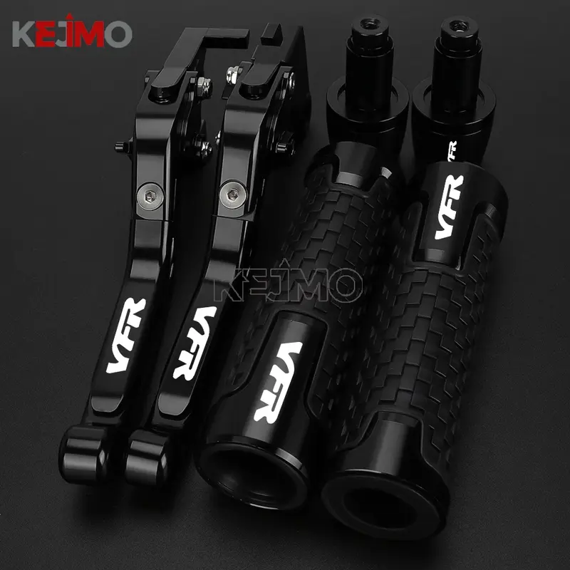 VFR 800/400/750/1200 CNC Motorcycle Handlebar Grips Handle Ends Adjustable Brake Clutch Levers FOR Honda VFR800 VFR1200 VFR750 - Image 10