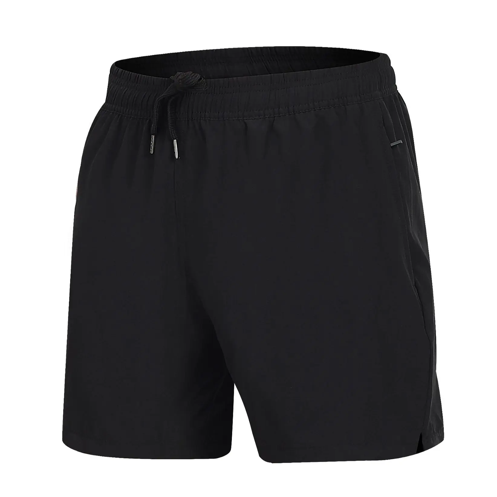 Summer  Men's Swim Trunks  Beach Shorts Elastic Closure Quick Dry Short Pants With Zipper Pockets 3