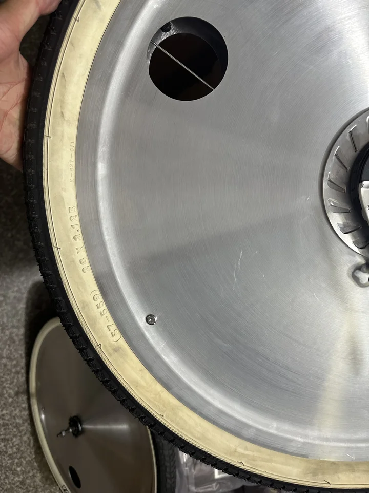 ドッペルギャンガー ディスク ホイールカバー 白 26インチ custom_4.jpg