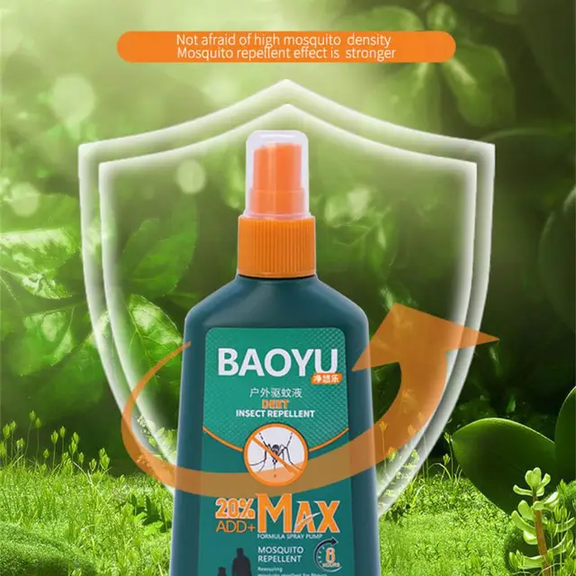 Szúnyogos Gyilkos Szúnyogriasztó Spray-Permetezés Kültéri Kemping Gyermekek Csecsemők Halászat Hordozható Harapás Anti Folyadék - Image 6