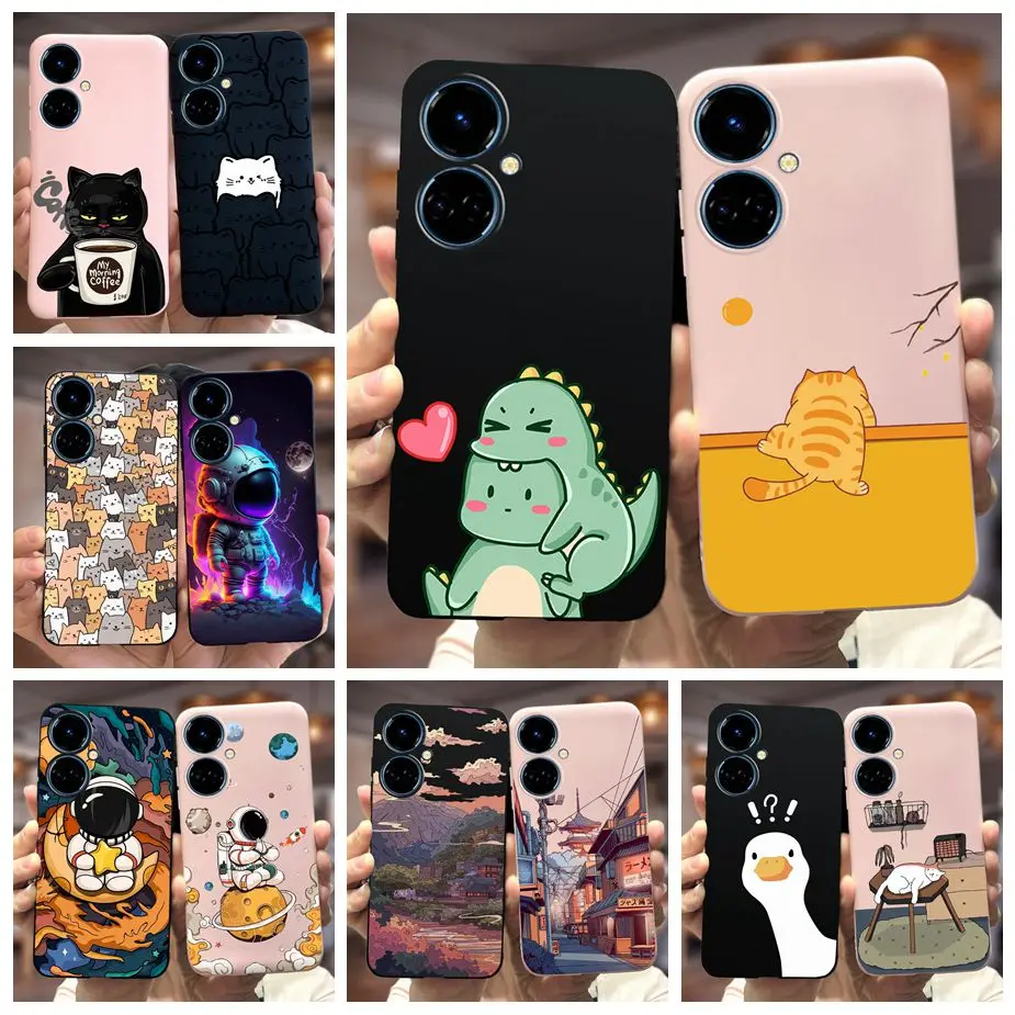 Cute Fashion Cartoon Soft Silicone Phone Case