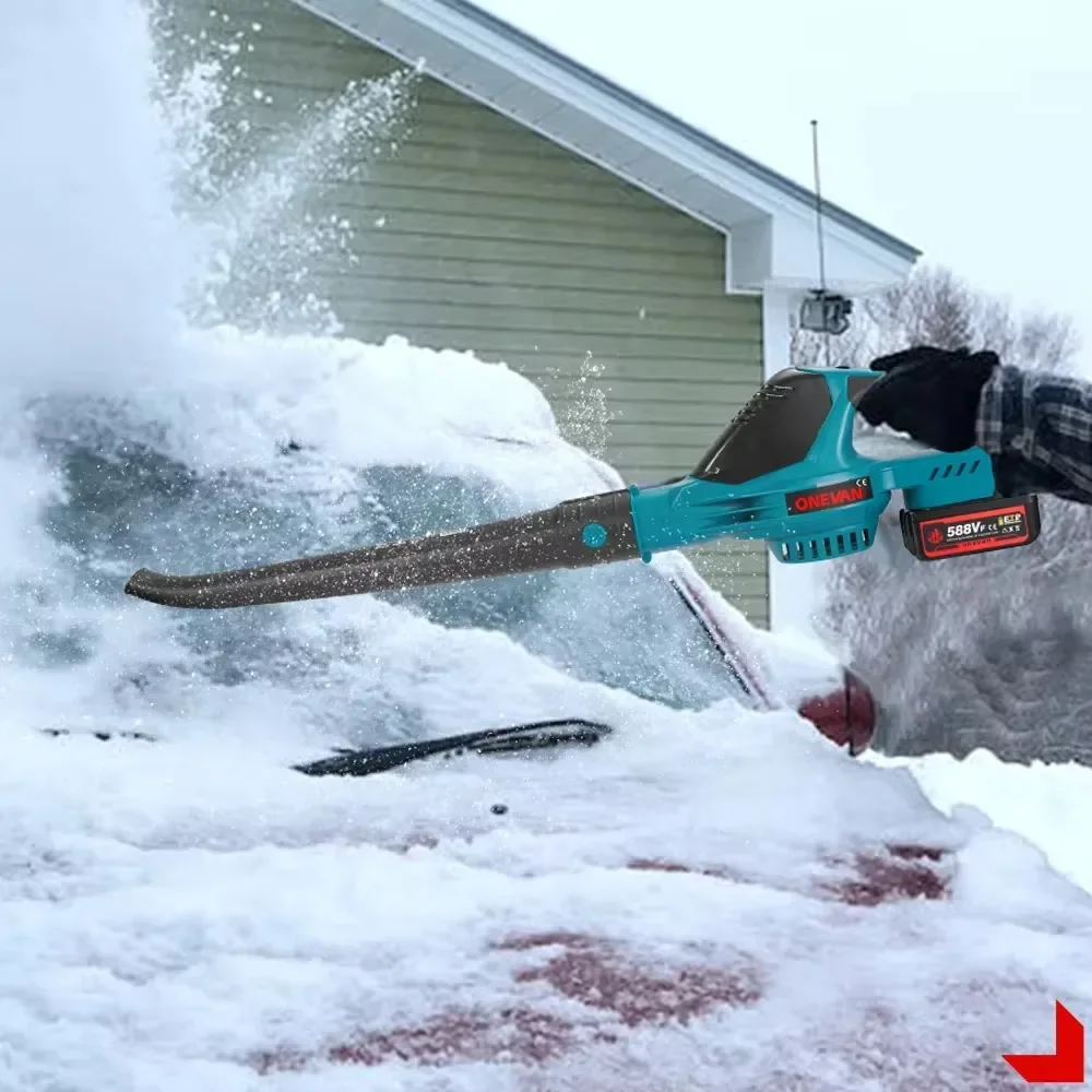 Air blower 5500W Brushless Electric Cordless Leaf Blower Leaves Snow Dust Cleaning Tool Fit Makita 18V Battery Pins