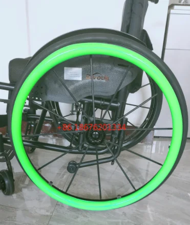 A pair Anti-slip Sports Wheelchair Tires for 24 inch wheelchair