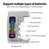 Digital Battery Tester analyzer Testing Meter LCD Display AA AAA Button Cell Load Analyzer Battery Capacity Gauge Checker Tools 4