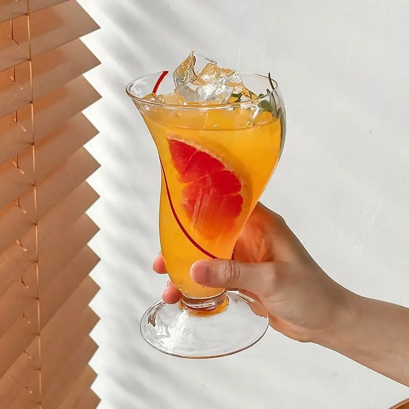 

Простой и красивый стакан, стакан для сока, стакан для холодных напитков, домашний креативный стакан для мороженого