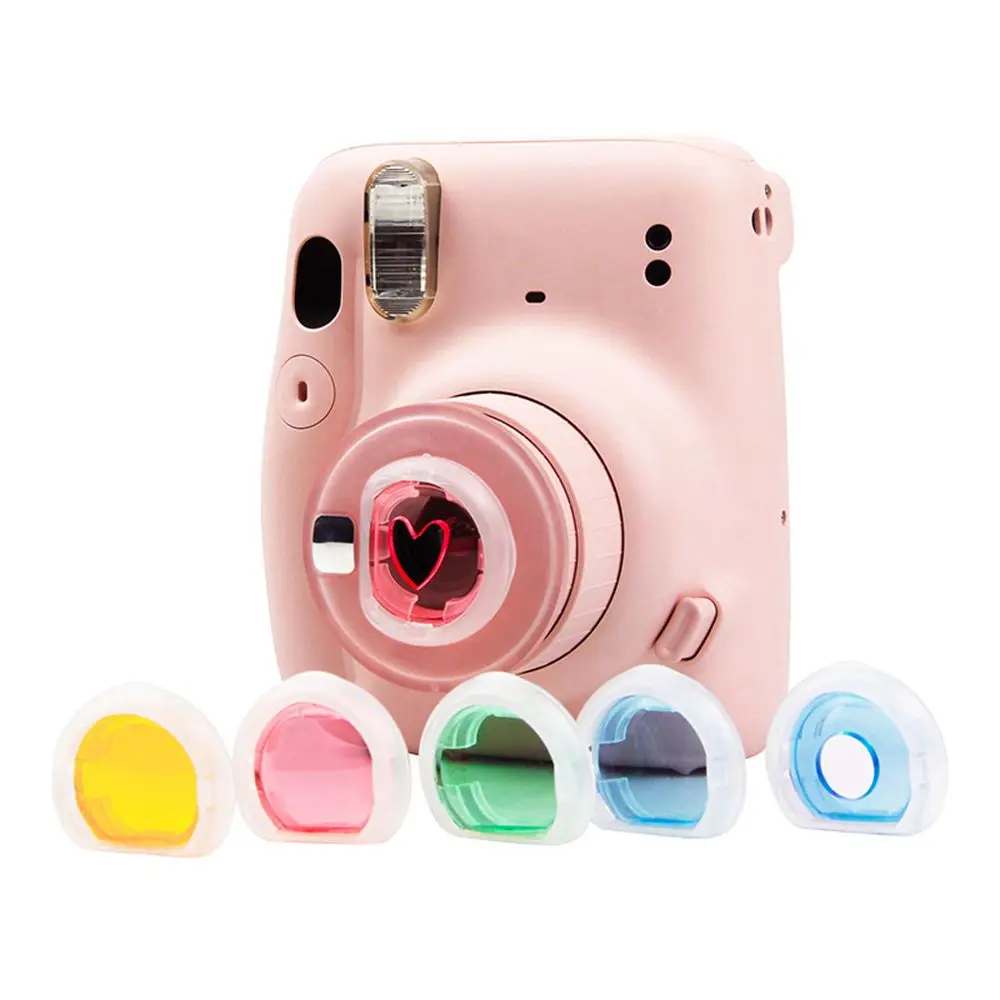 Pourquoi Mon Instax Mini 11 Clignote Orange Fujifilm – Mini caméra à Film instantané Instax 11, objectif professionnel,  miroir à filtre couleur, accessoire de photographie | AliExpress