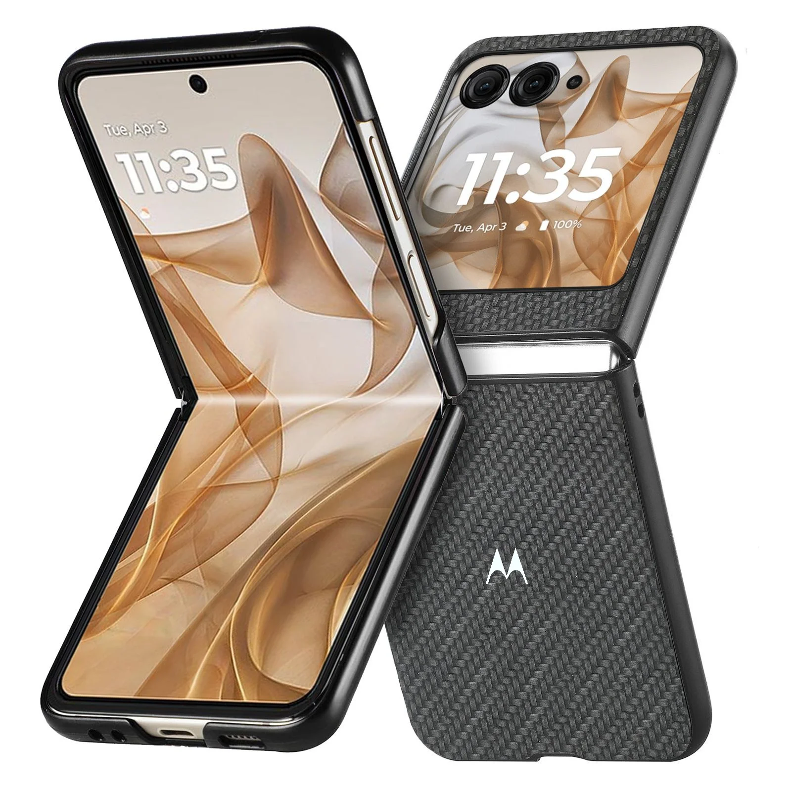 Business Luxury Smooth-Touch Braided Texture Protective Case
