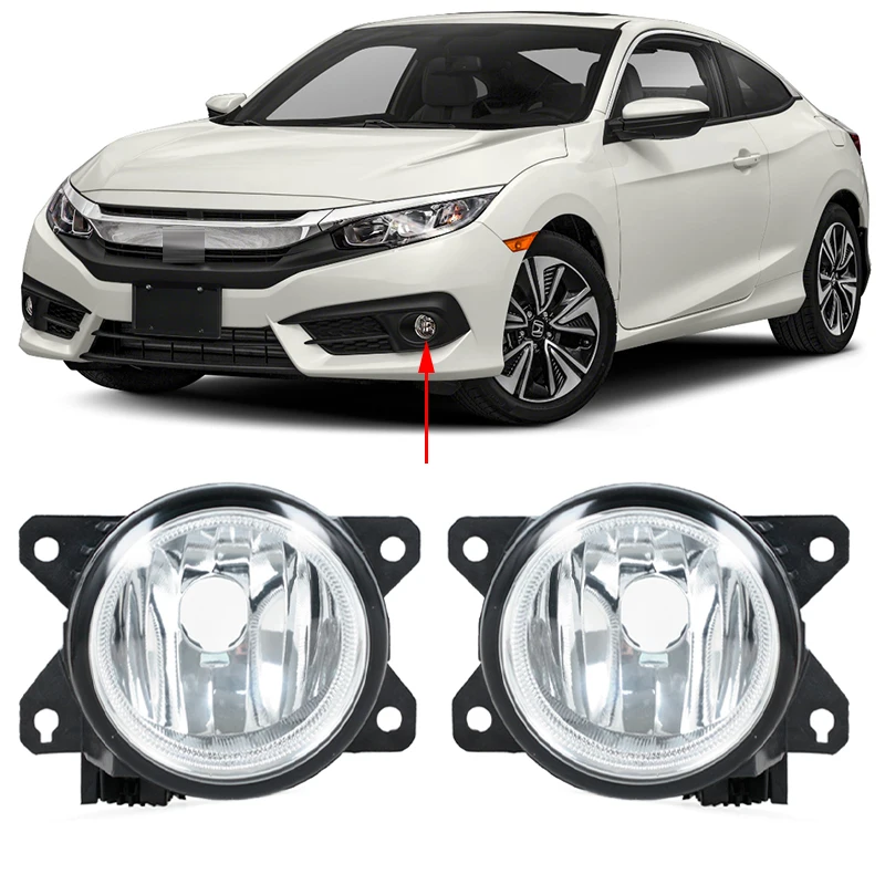 Luz antiniebla del parachoques delantero para coche, lámpara sin