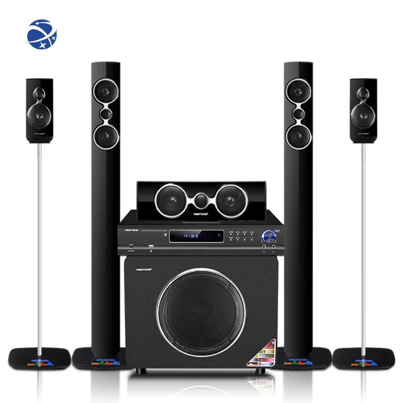 

Yun Yi Home Theater System 5.1 Surround Set Living Room TV Audio Vertical Column Music Sound Speaker Amplifier Combination